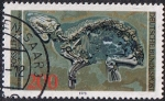 Stamps : Europe : Germany :  PATRIMONIO ARQUEOLÓGICO. FÓSILES. ESQUELETO DE UN CABALLO PRIMITIVO. EOHIPPUS