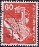 Stamps Germany -  INDUSTRIA Y TÉCNICA. APARATO DE RAYOS X