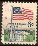 Stamps United States -  Estados Unidos y Casa Blanca