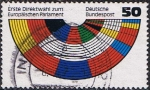 Stamps : Europe : Germany :  PRIMERAS ELECCIONES AL PARLAMENTO EUROPEO
