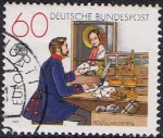 Stamps Germany -  EUROPA 1979. VENTANILLA DE CORREOS EN 1854
