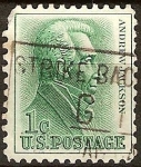 Stamps : America : United_States :  Andrew Jackson