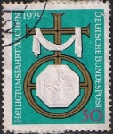Stamps Germany -  PEREGRINAJE A LA TUMBA DE CARLOMAGNO EN AIX-LA-CHAPELLE