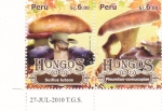Stamps : America : Peru :  2010 peru hongos