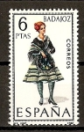 Stamps Spain -  Badajoz.
