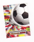 Stamps : America : Peru :  2006 peru futbol