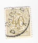 Stamps : Europe : Belgium :  escudo (repetido)
