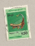 Stamps Myanmar -  Arpa de Myanmar