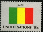 Stamps : America : ONU :  Bandera, MAli