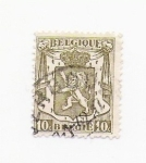 Stamps Belgium -  escudo (repetido)