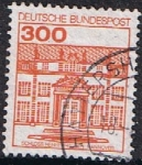 Stamps Germany -  CASTILLOS. CASTILLO DE HERRENHAUSEN, HANOVRE