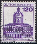 Stamps Germany -  CASTILLOS. CHARLOTTENBURG, BERLÍN