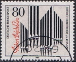 Stamps Germany -  350 ANIV DE DIETRICH BUXTEHUDE, COMPOSITOR Y ORGANISTA
