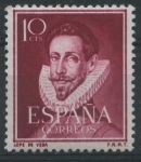 Stamps Spain -  E1072 - Literatos
