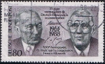 Stamps Germany -  25 ANIV. DEL TRATADO DE COOPERACIÓN FRANCO-ALEMANA