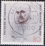 Stamps Germany -  CENTENARIO DEL NACIMIENTO DEL ESTADISTA JEAN MONNET