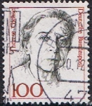 Stamps Germany -  MUJERES DE LA HISTORIA ALEMANA - THERESE GIEHSE, ACTRIZ