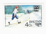 Stamps Bhutan -  Cross Contry (repetido)