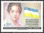 Stamps Chile -  BICENTENARIO NACIMIENTO JAVIERA CARRERA