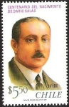 Stamps Chile -  CENTENARIO DEL NACIMIENTO DE DARIO SALAS