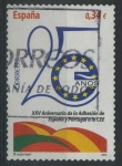 Sellos de Europa - Espa�a -  E4574 - 25 Aniv. Adhesión España y Portugal C.E.E.