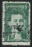 Sellos de Asia - Filipinas -  S1206 - Edilberto Evangelista (1862-1897)