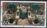 Stamps Germany -  100 AÑOS WORPSWUEDE, CIUDAD DE ARTISTAS. NOCHE DE VERANO, DE HEINRICH VOGLER
