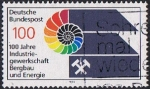 Stamps Germany -  CENTENARIO DEL SINDICATO DE MINAS Y ENERGIA