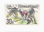 Stamps Czechoslovakia -  Hokey (repetido)