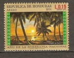 Stamps Honduras -  ATARDECER  EN  TELA