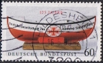 Stamps Germany -  125 ANIV. DE LA INSTITUCIÓN ALEMANA DE SALVAMENTO