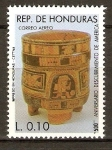 Stamps Honduras -  VASIJA  CON  PATAS