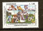 Sellos de America - Honduras -  TOMA DE POSECIÒN  DEL  NUEVO  CONTINENTE