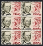 Stamps Spain -  Centenario Nacimiento de Manuel de Falla