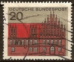 Stamps Germany -  Hannover,altes Rathhaus-el antiguo Ayuntamiento