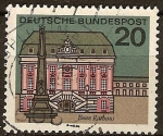 Stamps Germany -  Bonn-Rathaus-Ayuntamiento