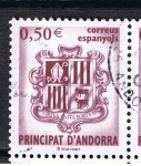 Stamps Andorra -  Escudo de Andorra