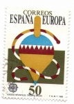 Stamps : Europe : Spain :  Juegos Infantiles (Trompo Rojo)
