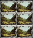 Stamps Spain -  EUROPA  CEPT 1977  Parque Nacional de Ordesa