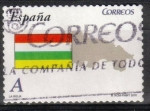 Stamps : Europe : Spain :  Bandera La Rioja