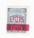 Stamps : America : Chile :  Modernización