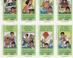 Stamps Chile -  “PREVENCION DE RIESGO EN LA RECREACION” 