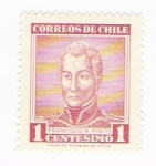 Stamps : America : Chile :  Francisco A. Pinto