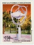 Stamps Chile -  “ESCULTORES CHILENOS”