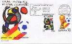 Stamps Spain -  SPD COPA MUNDIAL DE FÚBOL ESPAÑA 82