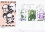 Stamps : Europe : Spain :  SPD CENTENARIOS 1982
