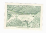Sellos de America - Chile -  Central Hidroelectrica de Rapel (repetido)