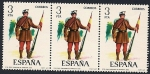 Sellos de Europa - Espa�a -  Uniformes Militares - Cabo Cazadores infanteria