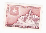Stamps : America : Chile :  Homenaje al ejercito de Chile