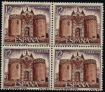 Stamps Spain -  Paisajes y monumentos - Puerta de Bisagra